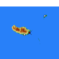 Nearby Forecast Locations - Madeira - Kaart