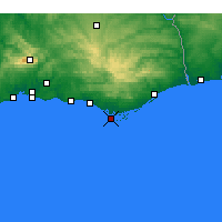 Nearby Forecast Locations - Faro - Kaart
