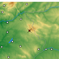 Nearby Forecast Locations - Portalegre - Kaart