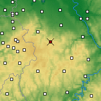 Nearby Forecast Locations - Nettersheim - Kaart
