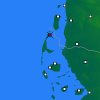 Nearby Forecast Locations - Sylt - Kaart