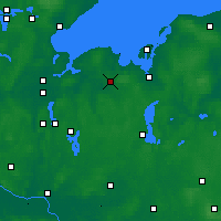 Nearby Forecast Locations - Grevesmühlen - Kaart