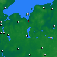 Nearby Forecast Locations - Wismar - Kaart