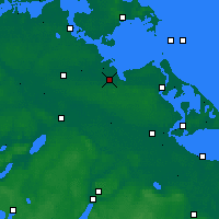 Nearby Forecast Locations - Greifswald - Kaart