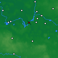 Nearby Forecast Locations - Potsdam - Kaart