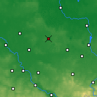 Nearby Forecast Locations - Finsterwalde - Kaart