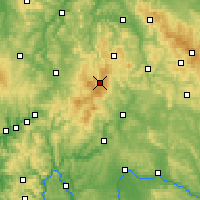 Nearby Forecast Locations - Rhön - Kaart
