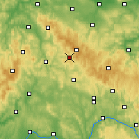 Nearby Forecast Locations - Suhl - Kaart