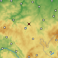 Nearby Forecast Locations - Schleiz - Kaart