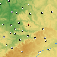 Nearby Forecast Locations - Kaisersbach - Kaart