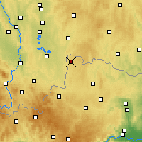 Nearby Forecast Locations - Gmünd - Kaart