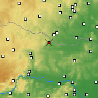 Nearby Forecast Locations - Hollabrunn - Kaart