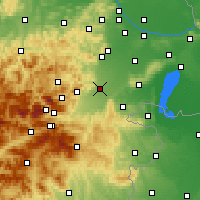 Nearby Forecast Locations - Wiener Neust. - Kaart