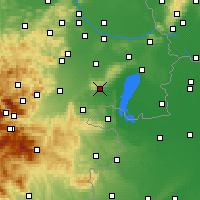 Nearby Forecast Locations - Eisenstadt - Kaart
