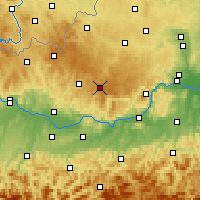 Nearby Forecast Locations - Bärnkopf - Kaart