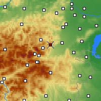 Nearby Forecast Locations - Hohe Wand - Kaart