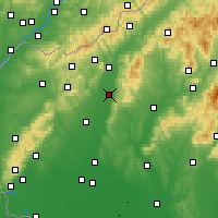 Nearby Forecast Locations - Piešťany - Kaart