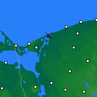 Nearby Forecast Locations - Dziwnów - Kaart
