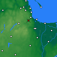 Nearby Forecast Locations - Gdańsk - Kaart