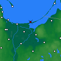 Nearby Forecast Locations - Skowronki - Kaart