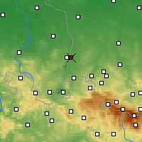 Nearby Forecast Locations - Zgorzelec - Kaart