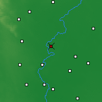 Nearby Forecast Locations - Szolnok - Kaart