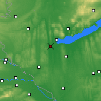 Nearby Forecast Locations - Sarmellek IAP - Kaart