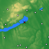 Nearby Forecast Locations - Siófok - Kaart