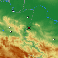 Nearby Forecast Locations - Loznica - Kaart