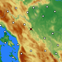 Nearby Forecast Locations - Ogulin - Kaart