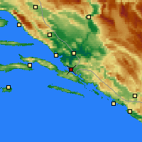 Nearby Forecast Locations - Neum - Kaart
