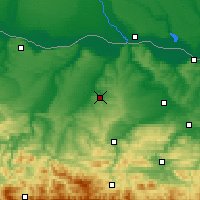 Nearby Forecast Locations - Pleven - Kaart