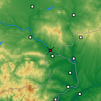 Nearby Forecast Locations - Svilengrad - Kaart