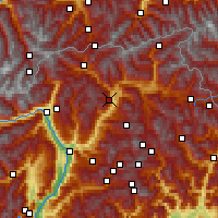 Nearby Forecast Locations - Brixen - Kaart