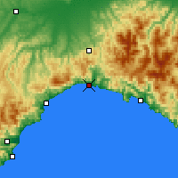 Nearby Forecast Locations - Genua - Kaart