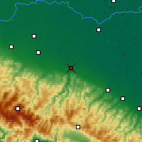 Nearby Forecast Locations - Bologna - Kaart
