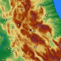 Nearby Forecast Locations - Preturo - Kaart