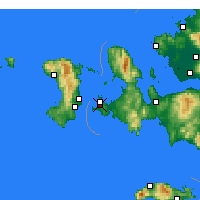 Nearby Forecast Locations - Çeşme - Kaart