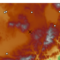 Nearby Forecast Locations - Niğde - Kaart