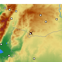 Nearby Forecast Locations - Kilis - Kaart