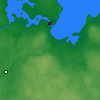 Nearby Forecast Locations - Voznesenye - Kaart