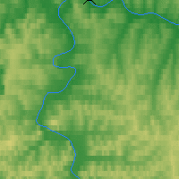 Nearby Forecast Locations - Olenyok - Kaart