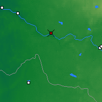 Nearby Forecast Locations - Skrīveri - Kaart
