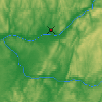Nearby Forecast Locations - Motygino - Kaart