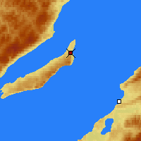 Nearby Forecast Locations - Choezjir - Kaart