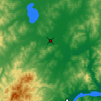 Nearby Forecast Locations - Gorin - Kaart