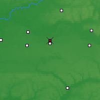 Nearby Forecast Locations - Konotop - Kaart
