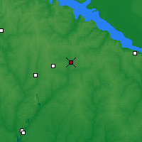 Nearby Forecast Locations - Komissarovka - Kaart
