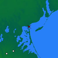 Nearby Forecast Locations - Henitsjesk - Kaart