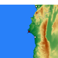 Nearby Forecast Locations - Latakia - Kaart